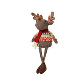 Decoris Polyester Deer with Dangling Leds 40cm - Brown